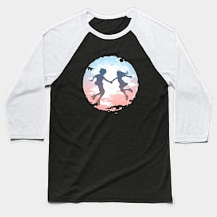 Couple Flying Baseball T-Shirt